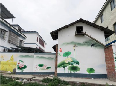 渠县室外墙绘-从选材到保养。