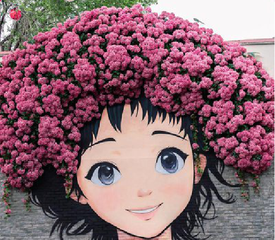 渠县墙体彩绘-网红墙打卡