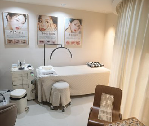 渠县美容店装修小技巧