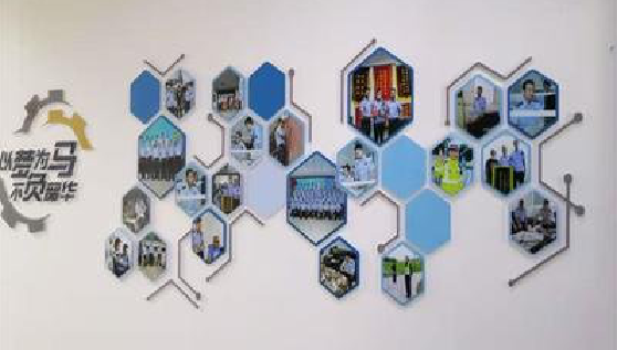 渠县文化墙最常见的做法。