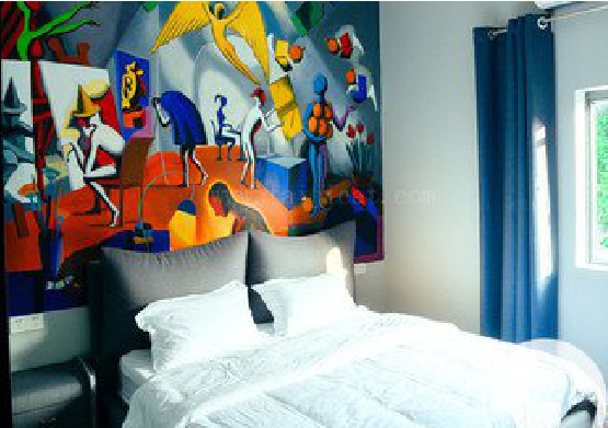 渠县对于酒店的墙体彩绘而言更注重哪些方面？