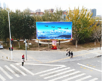 渠县户外大屏广告投放要点。