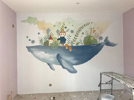 渠县手绘墙的特点及优势。