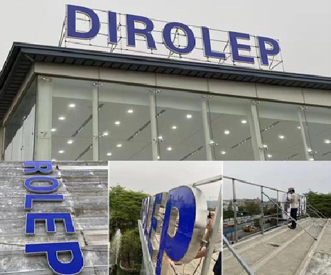 渠县楼顶发光字安装的注意事项。